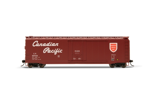 Rivarossi HR6636C - Canadian Pacific, US-Boxcar mit Dachlaufsteg „Newsprint Service Only”, Betriebsnummer 80920, Ep. III