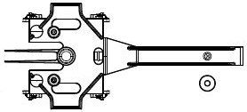 PIKO ET37904-46 - Achshalter lang