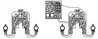 PIKO ET59266-40 - PCB con cableado + lámparas