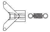 PIKO ET47262-25 - Kupplungsschacht m. Feder