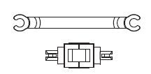 PIKO ET59993-44 - Functional coupling + coupling rod