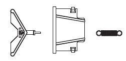 PIKO ET59993-45 - Coupling parts (3 pcs.)