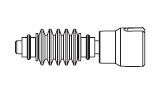 PIKO ET59990-49 - Schneckenachse