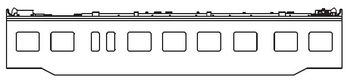 PIKO ET59995-100 - Housing with Panto (MW)