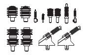 PIKO ET59990-117 - Isolatoren Dach m. Panto (MW)