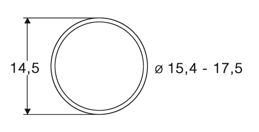 Roco 40076 - Set anelli adesivi corrente alternata