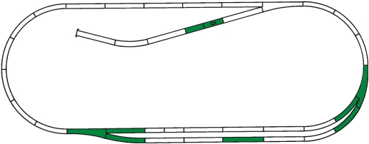 Roco 42011 - ROCO LINE Gleisset C