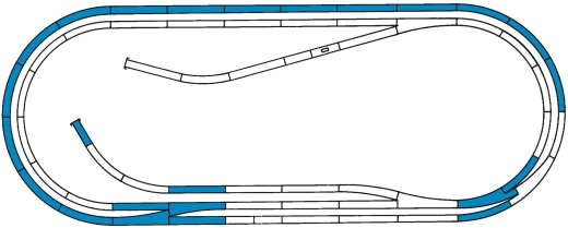 Roco 42012 - ROCO LINE Gleisset D