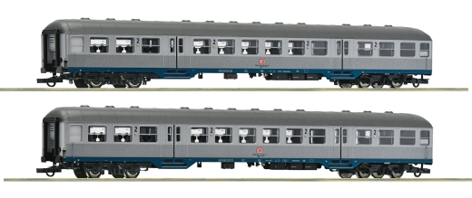 Roco 6200035 - 2 stuks Set 2: Lokaal transportwagen, DB AG