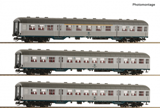 Roco 6280023 - Set van 3 n-wagens DB