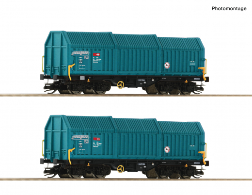 Roco 6680014 - Set van 2 telescopische kapwagens. SBB