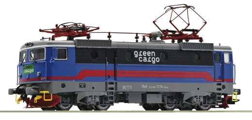 Roco 70457 - Locomotora eléctrica Rc4 1174, Green Cargo, CC