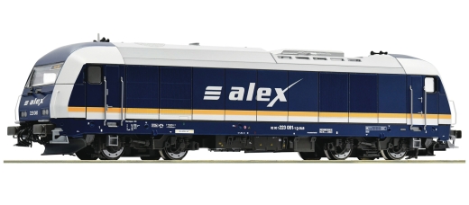 Roco 70943 - diesellocomotief 223 081-1, Alex, DC