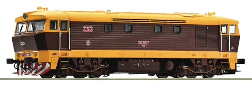 Roco 7300026 - Diesel locomotive 752 068-7, CSD/CD, DC