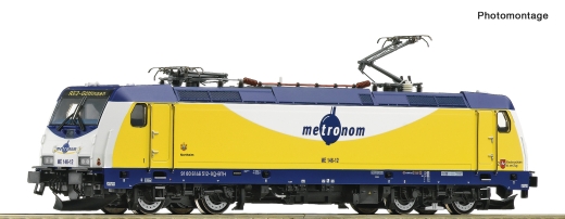 Roco 7500037 - Locomotora eléctrica ME 146-12, metrónomo, CC