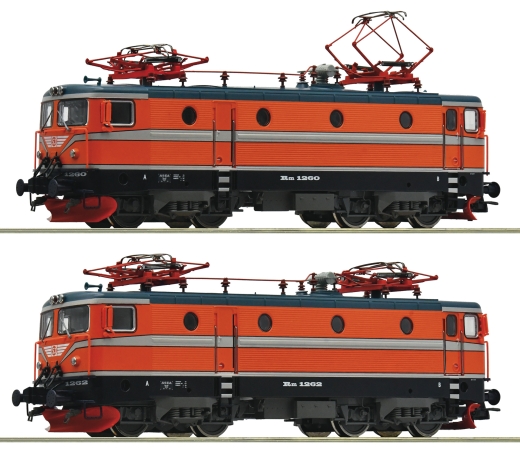 Roco 7500048 - 2 stuks Set: Rm, SJ, DC elektrische locomotieven