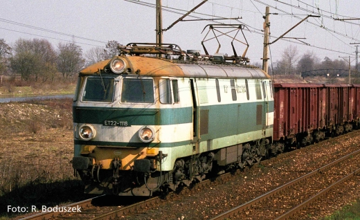 PIKO 96343 - Elektrische locomotief ET22 PKP V + DSS PluX22