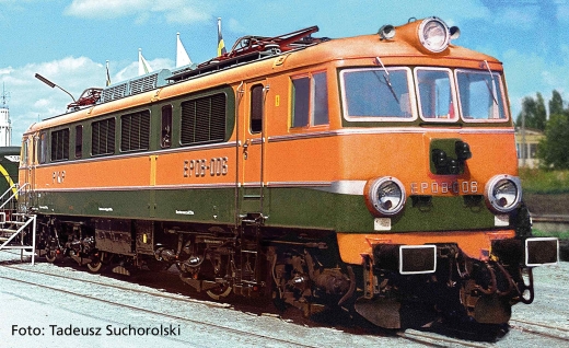 PIKO 96393 - Elektrische locomotief EP08 PKP IV + DSS PluX22