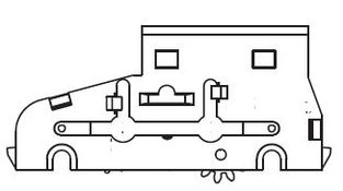 PIKO ET47240-58 - Caja de cambios con rectificadora de ruedas ZR +