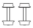 PIKO ET47290-44 - RS o. ZR (2 Stck.)