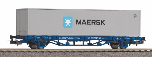 PIKO 97162 - Conteneur Wg. Conteneur 1x40 Maersk PKP Cargo VI