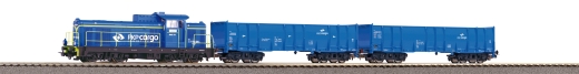 PIKO 97937 - S-Set PKP SM42 mit 2 off. Güterwagen PKP Cargo A-Gleis & B VI