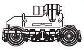 PIKO ET59700-34 - Gearbox, complete DC (leaf springs at the front)