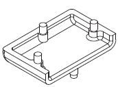 PIKO ET40270-24 - Circuit board holder