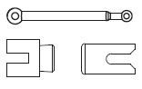 PIKO ET40270-35 - Cardan shaft + bushings